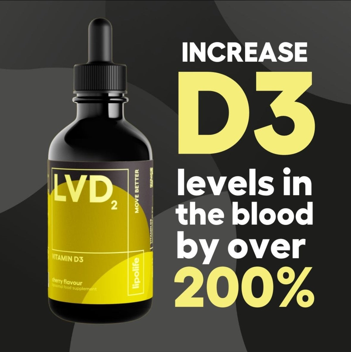 LVD2 Lipolife Vitamine D3 VEGAN liposomaal kopen , 60ml