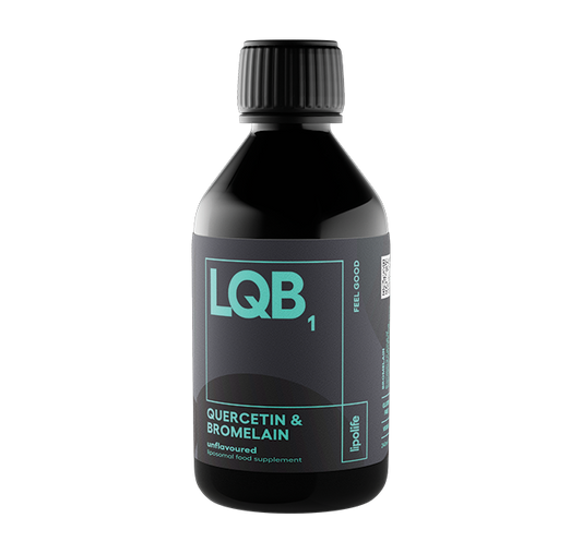 LQB1 Quercetine, BromelaÃ¯ne 240 ml liposomaal