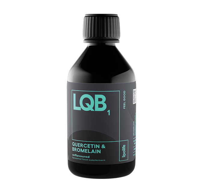 LQB1 Quercetine, BromelaÃ¯ne 240 ml liposomaal